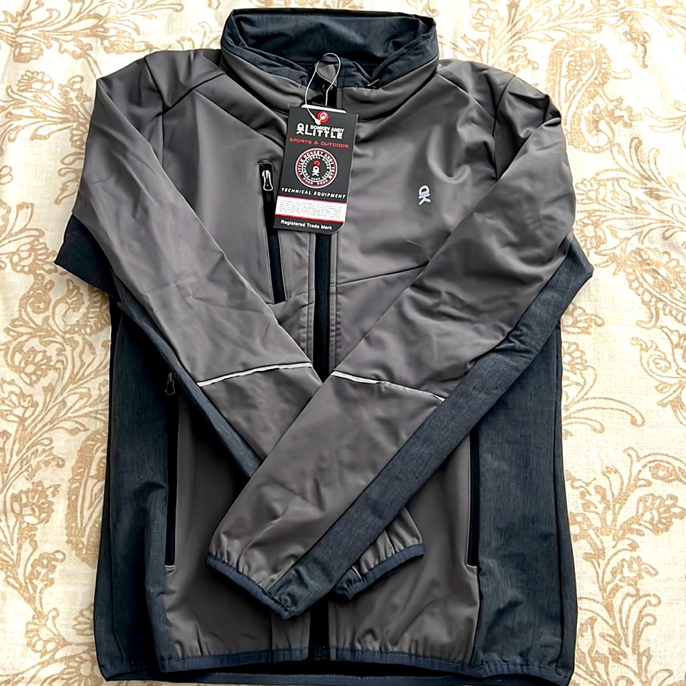Little Donkey Andy Women’s Small Camping Jacket Gray NWT